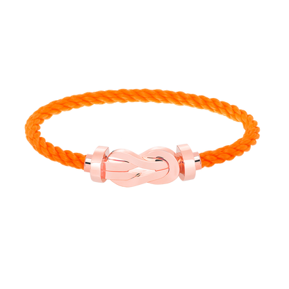 [Azure Tears]LARGE 8-FIGURE BUCKLE BRACELET - ROSE GOLD