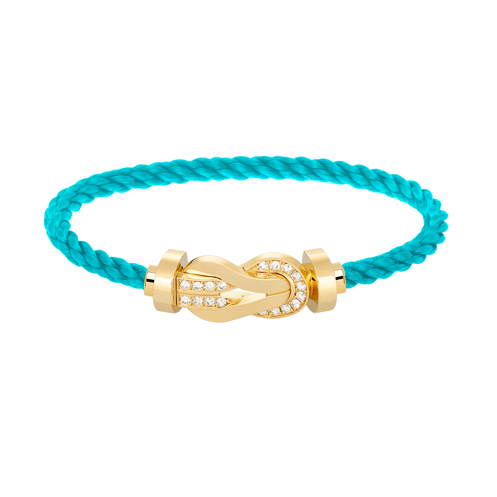 [Azure Tears]GROßES ACHTSTELLIGES SCHNALLE HALBER DIAMANT ARMREIF - GOLD
