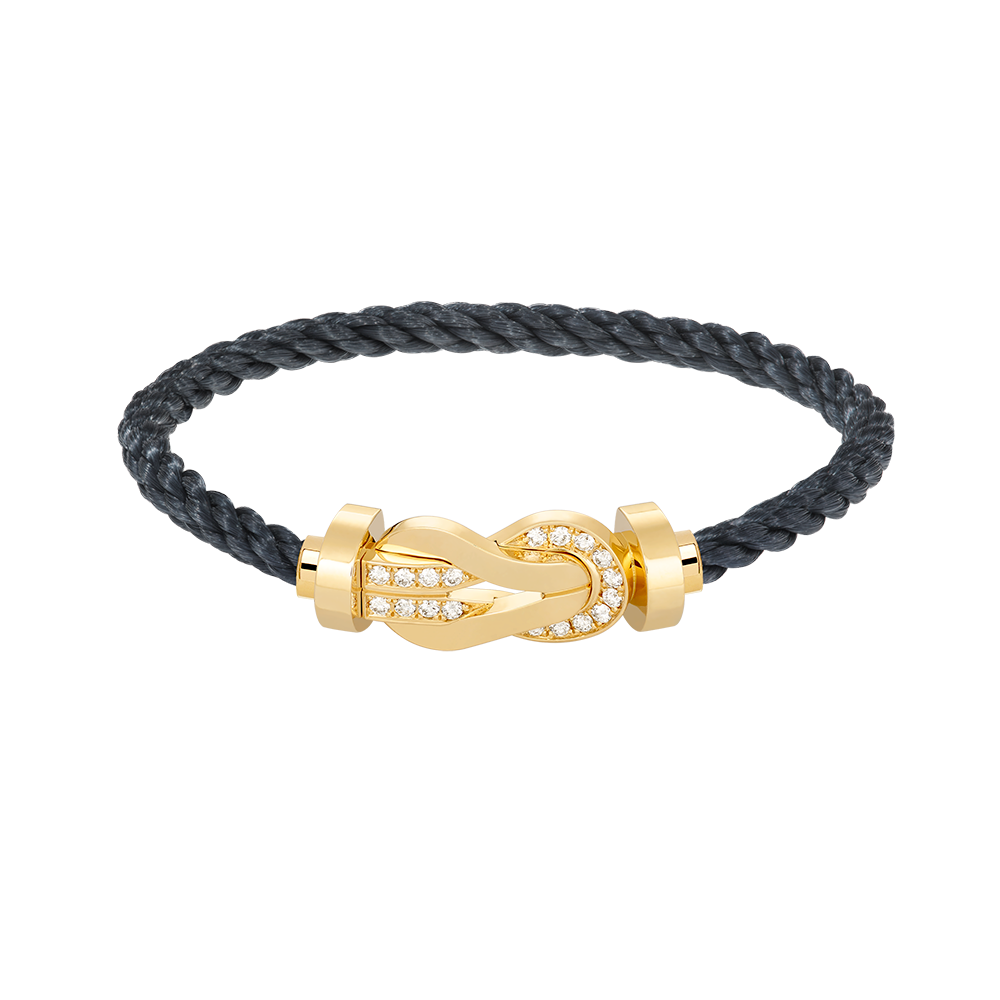 [Azure Tears]GROßES ACHTSTELLIGES SCHNALLE HALBER DIAMANT ARMREIF - GOLD