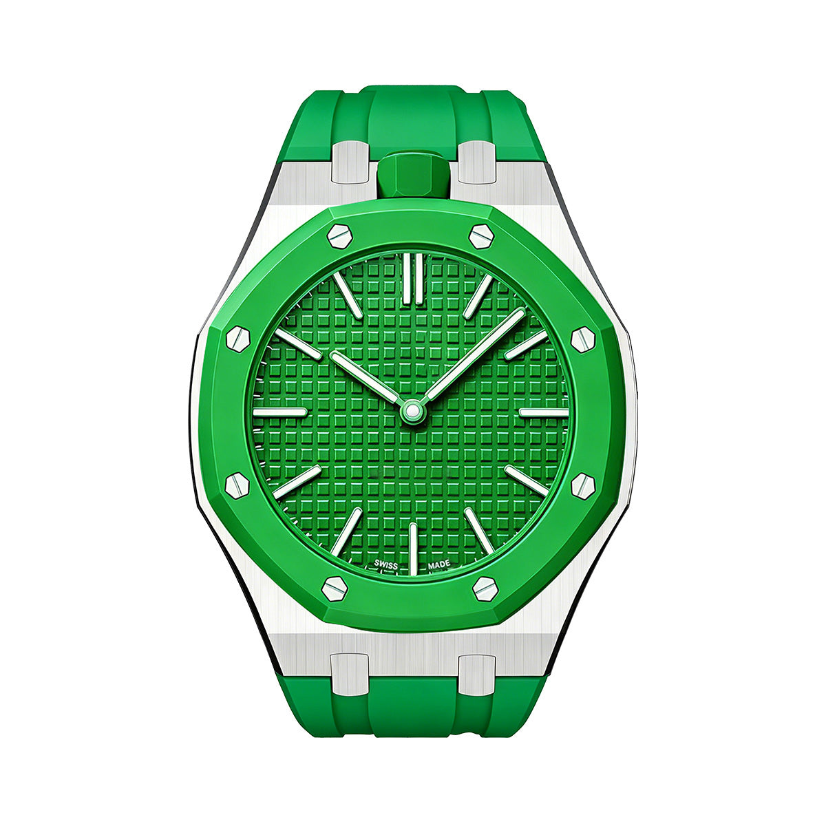 [Azure Tears]ROYAL OAK POP EXCLUSIVE STEEL CASE & SILICONE STRAP