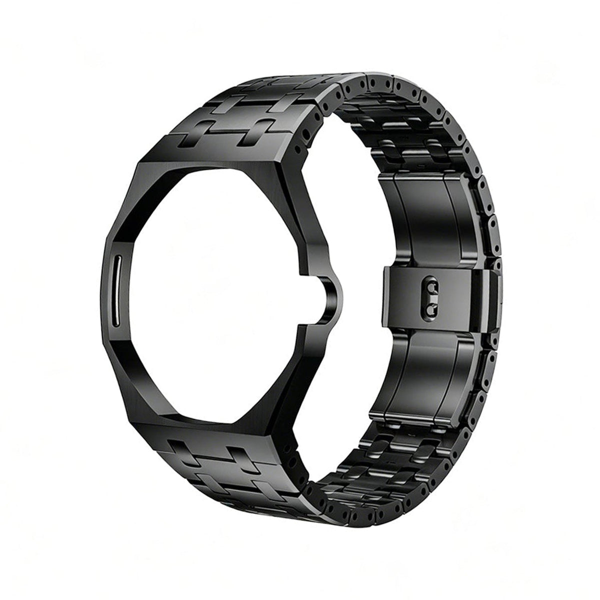 [Azure Tears]OAK POP SCHWARZES STAHLGEHÄUSE & SILIKONARMBAND