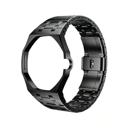 [Azure Tears]OAK POP SCHWARZES STAHLGEHÄUSE & SILIKONARMBAND