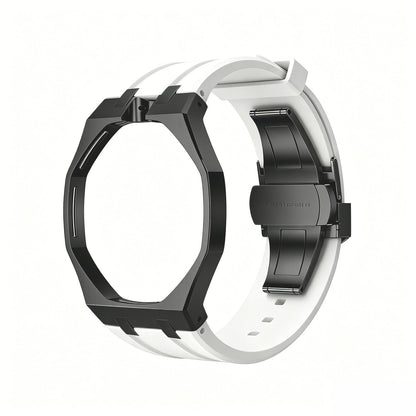 [Azure Tears]OAK POP SCHWARZES STAHLGEHÄUSE & SILIKONARMBAND