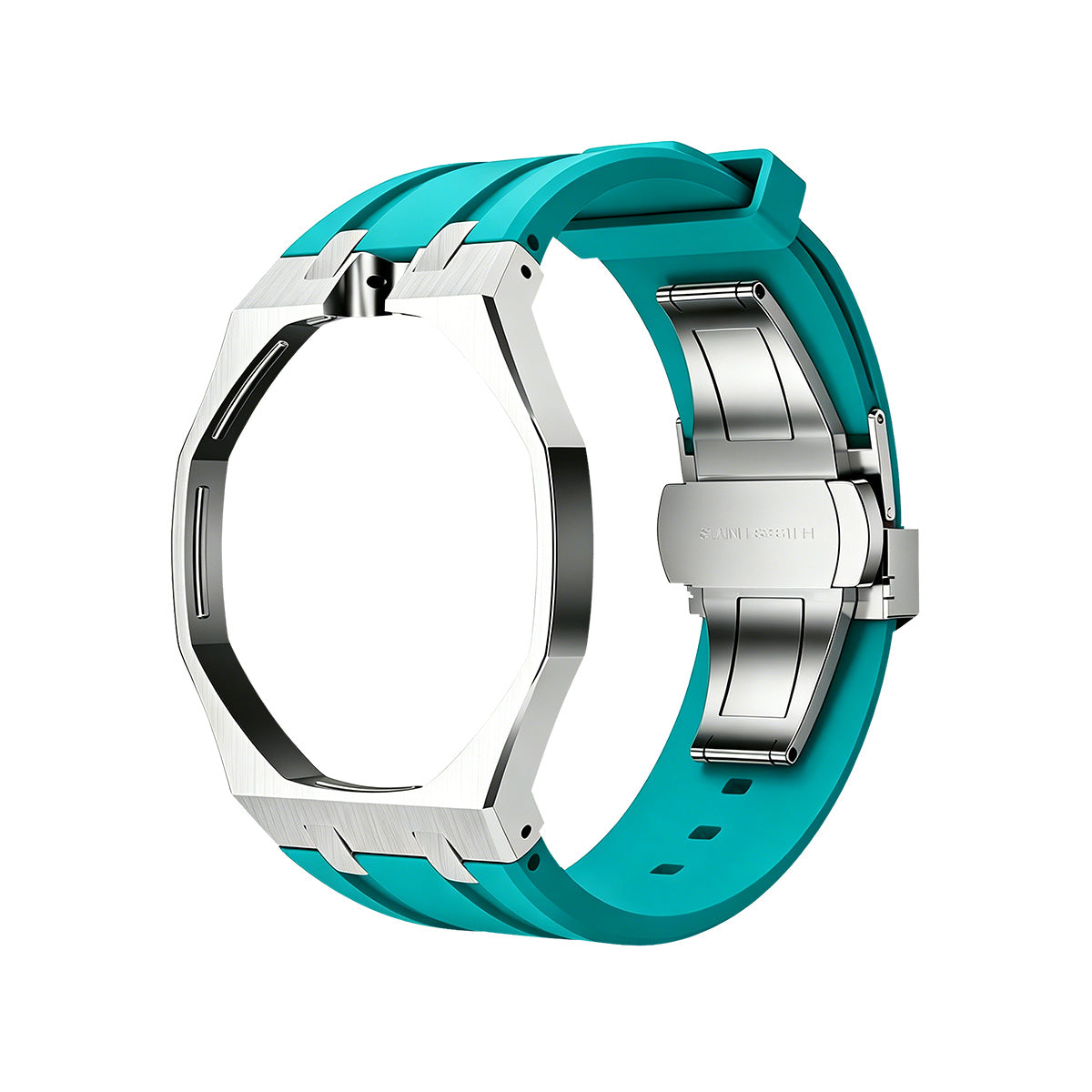[Azure Tears]OAK POP SKY BLUE STEEL SILIKONBAND