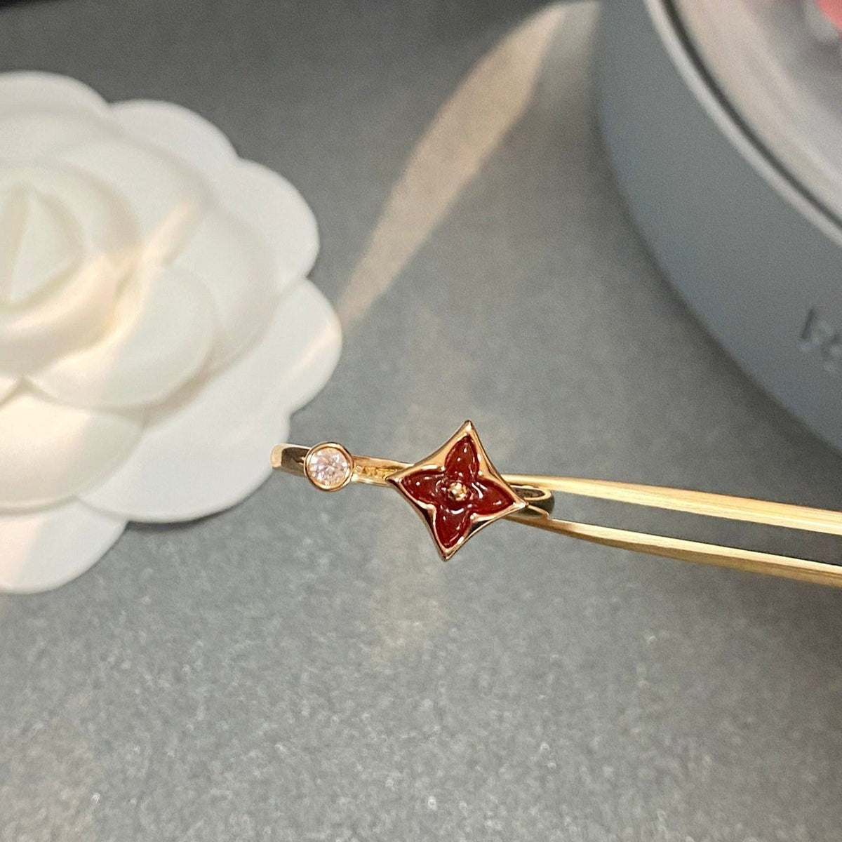 [Azure Tears]STAR 1 DIAMOND OPEN RING