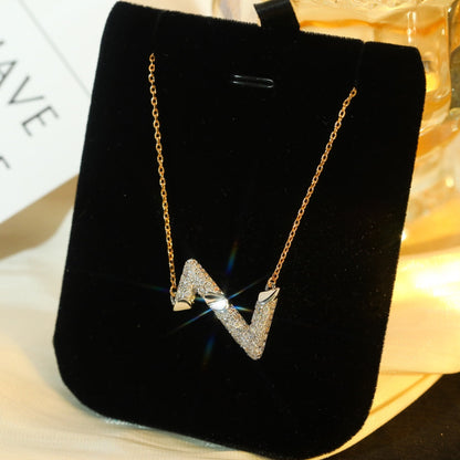 [アズールティアーズ]VOLT SILVER DIAMOND PEDANT NECKLACE