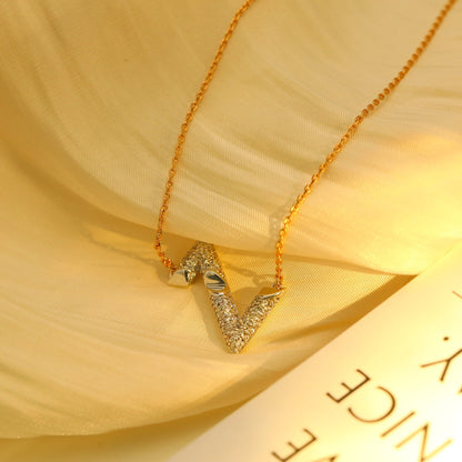[アズールティアーズ]VOLT SILVER DIAMOND PEDANT NECKLACE