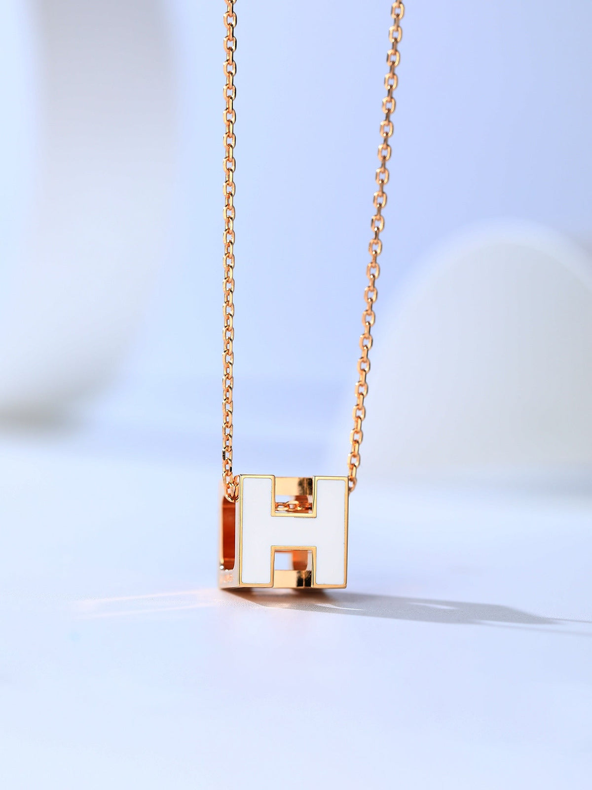 [Azure Tears]H CAGE ROSEGOLD KETTE