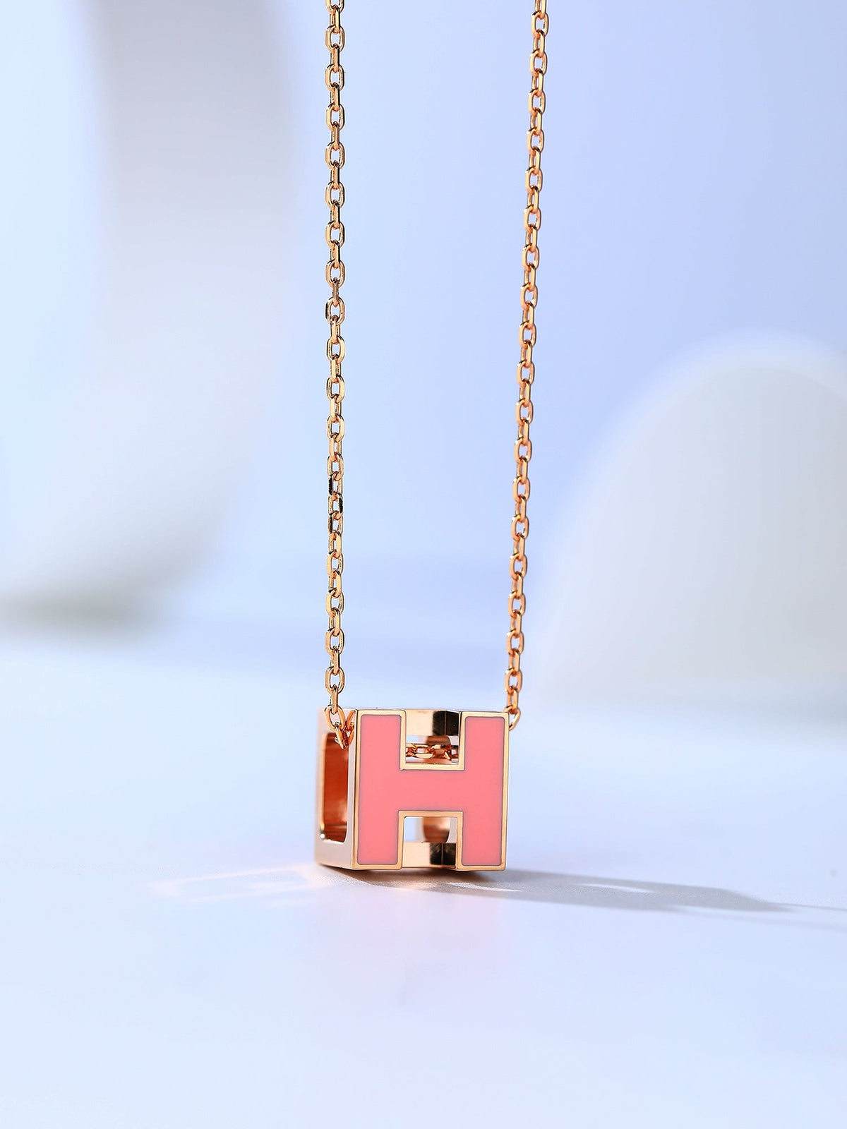 [Azure Tears]H CAGE ROSEGOLD KETTE
