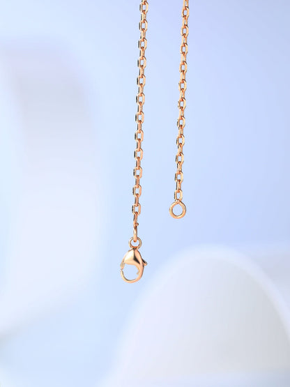 [Azure Tears]H CAGE ROSEGOLD KETTE