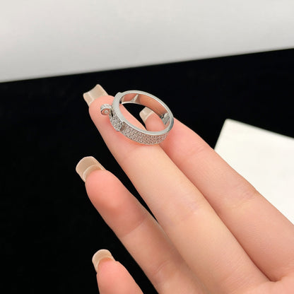 [Azure Tears] KELLY SILBER DIAMANTRING