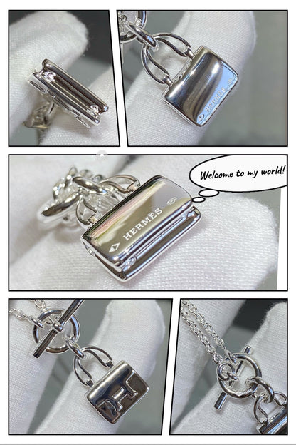 [Azure Tears]CONSTANCE PEDANT SILBERHALSKETTE
