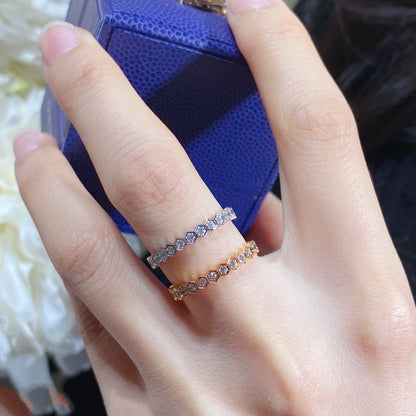 [Azure Tears]BEE LOVE ダイヤモンドパヴェ スモールリング