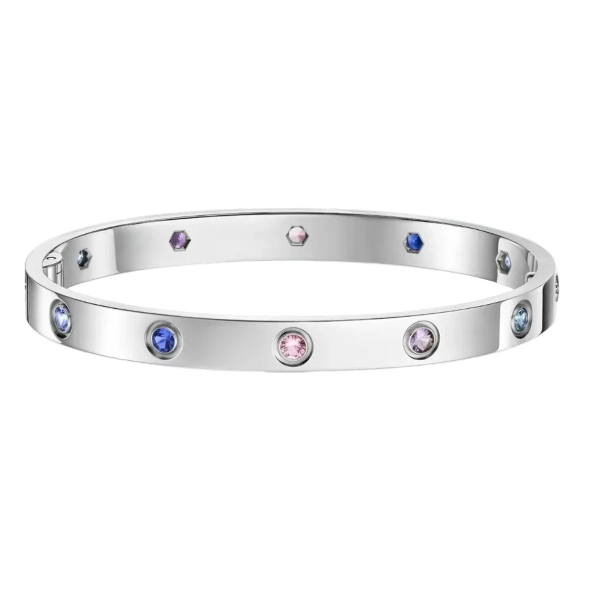 [Azure Tears]CLASSIC 6.1MM LOVE BRACELET 10-DIAMOND MULTICOLOR