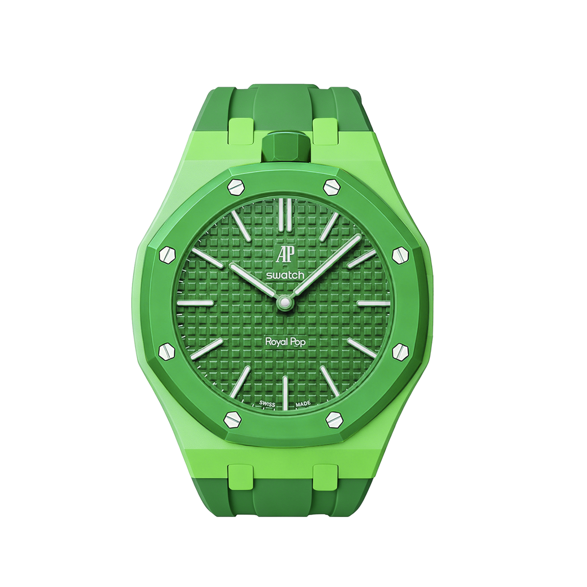 [Azure Tears]Royal Oak Pop Exclusive Bioceramic Case & Silicone Strap Mix Color