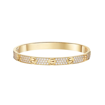 [Azure Tears]CLASSIC 6.1MM LOVE BANGLE - FULL PAVÉ