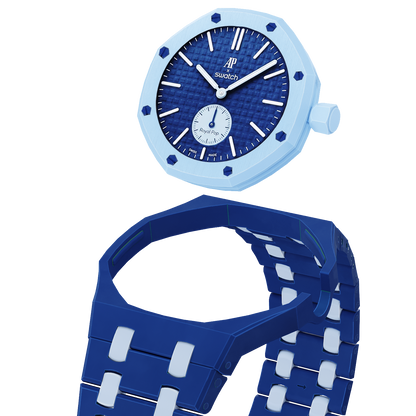 [Azure Tears]Royal Oak Pop Exklusiv Biokeramik Gehäuse & Biokeramik Armband Farbmischung
