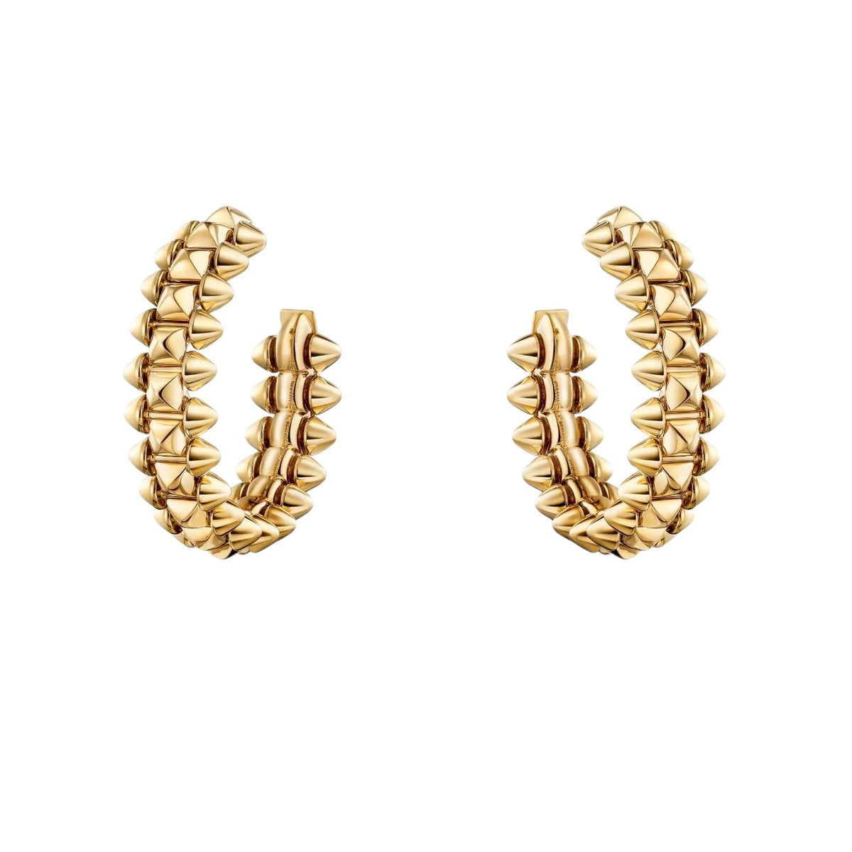 [Azure Tears]CLASH DE 6.4MM HOOP SMALL MODEL EARRINGS