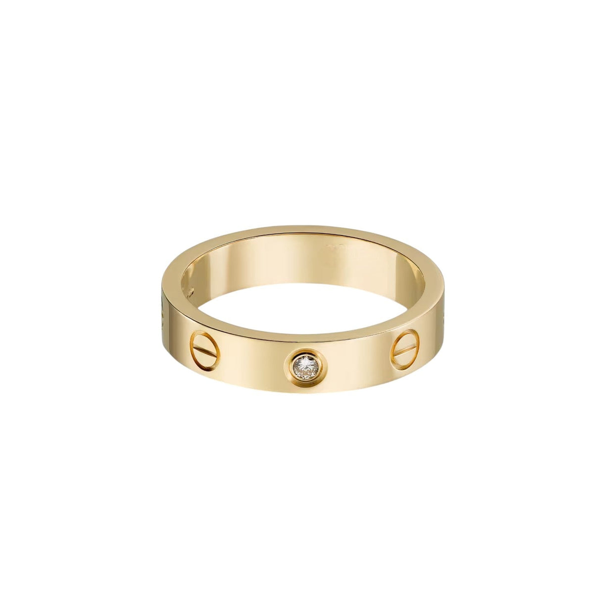 [Azure Tears]LOVE 4MM 1 DIAMOND RING