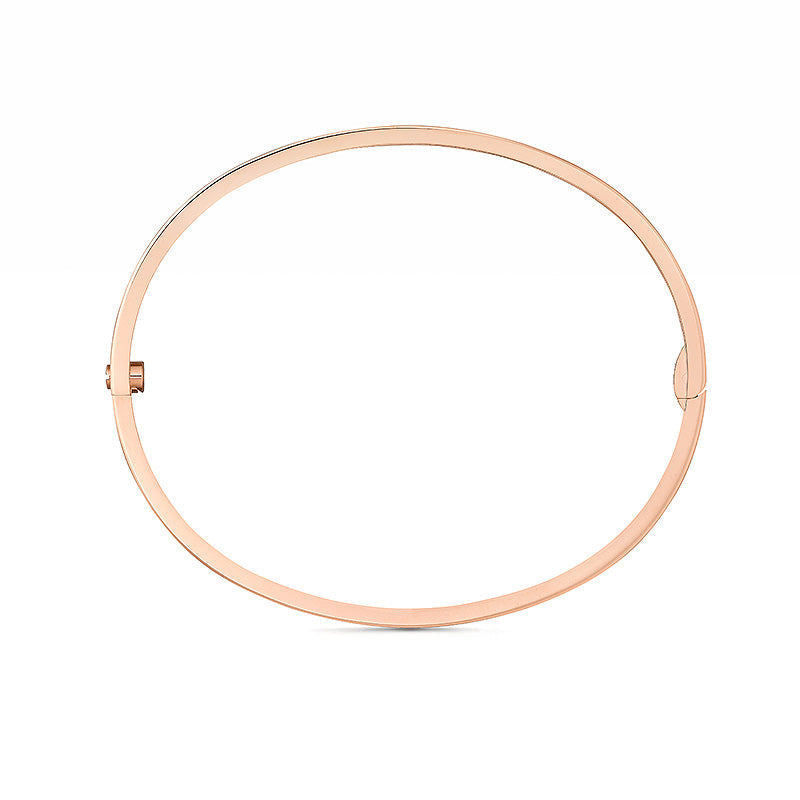[Azure Tears]LOVE 3.65MM SMALL MODEL BANGLE - 10-DIAMOND