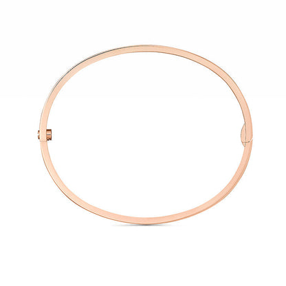 [Azure Tears]LOVE 3.65MM SMALL MODEL BANGLE - 10-DIAMOND