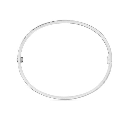 [Azure Tears]LOVE 3.65MM SMALL MODEL BANGLE - 10-DIAMOND
