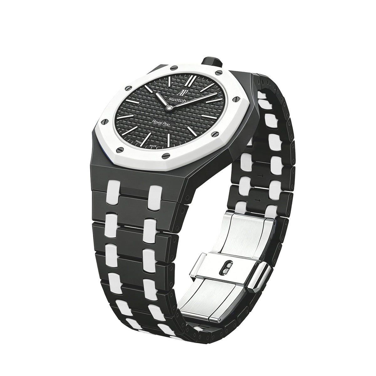 [Azure Tears]Royal Oak Pop Exklusiv Biokeramik Gehäuse & Biokeramik Armband Farbmischung