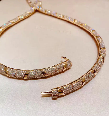 [Azure Tears]HAUTE COUTURE GOLD SERPENTI NECKLACE