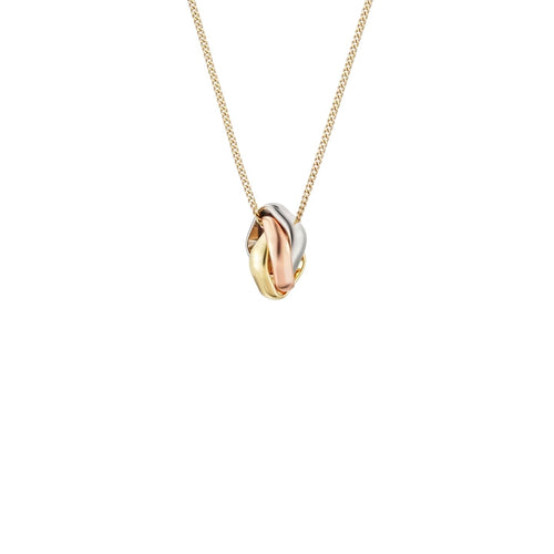 [Azure Tears]DREIFARBIGE QUADRATISCHE RINGKETTE