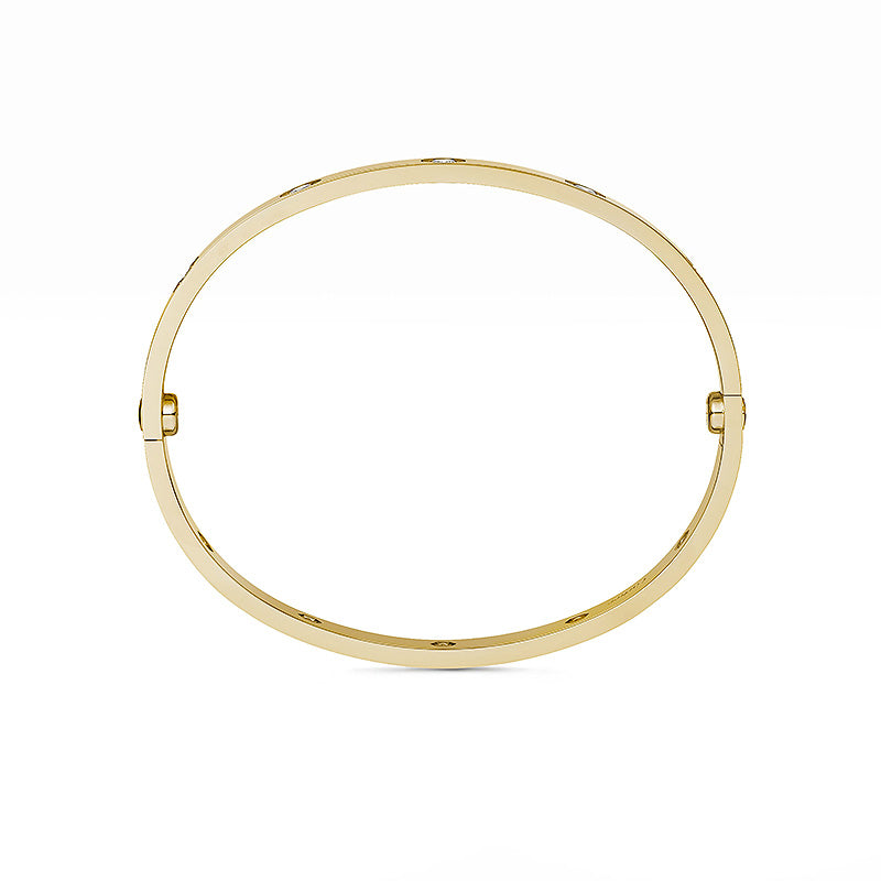 [Azure Tears]CLASSIC 6.1MM LIEBESARMREIF - 10-DIAMANTEN