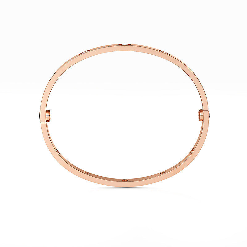 [Azure Tears]CLASSIC 6.1MM LIEBESARMREIF - 10-DIAMANTEN