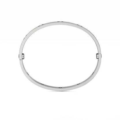 [Azure Tears]CLASSIC 6.1MM LIEBESARMREIF - 10-DIAMANTEN