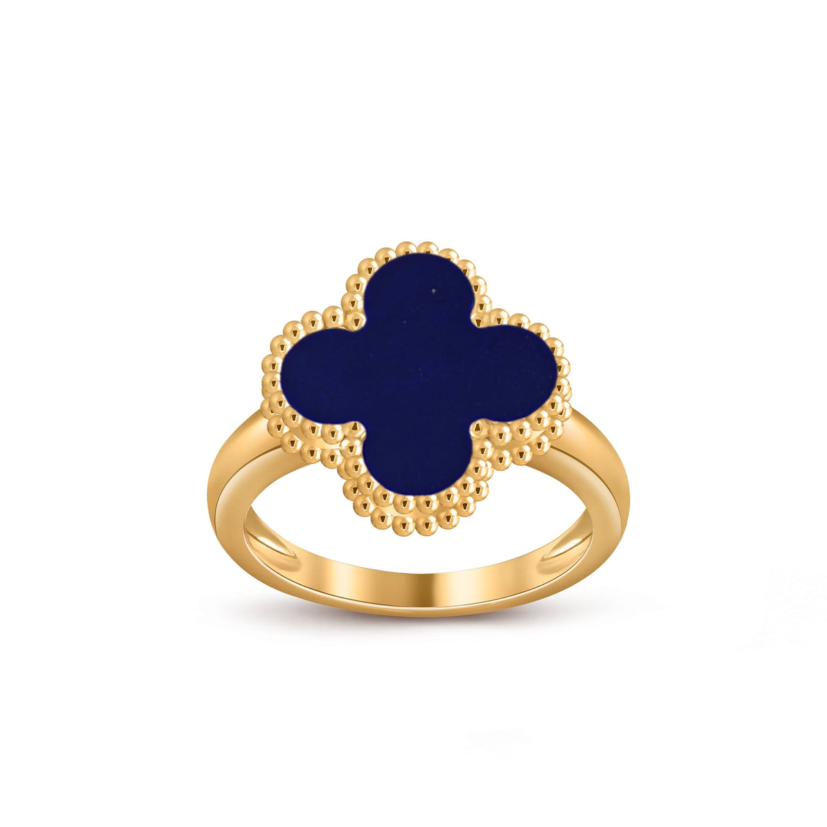 [Azure Tears]LUCKY CLOVER VINTAGE GOLD RING KOLLEKTION