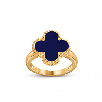 [Azure Tears]LUCKY CLOVER VINTAGE GOLD RING KOLLEKTION