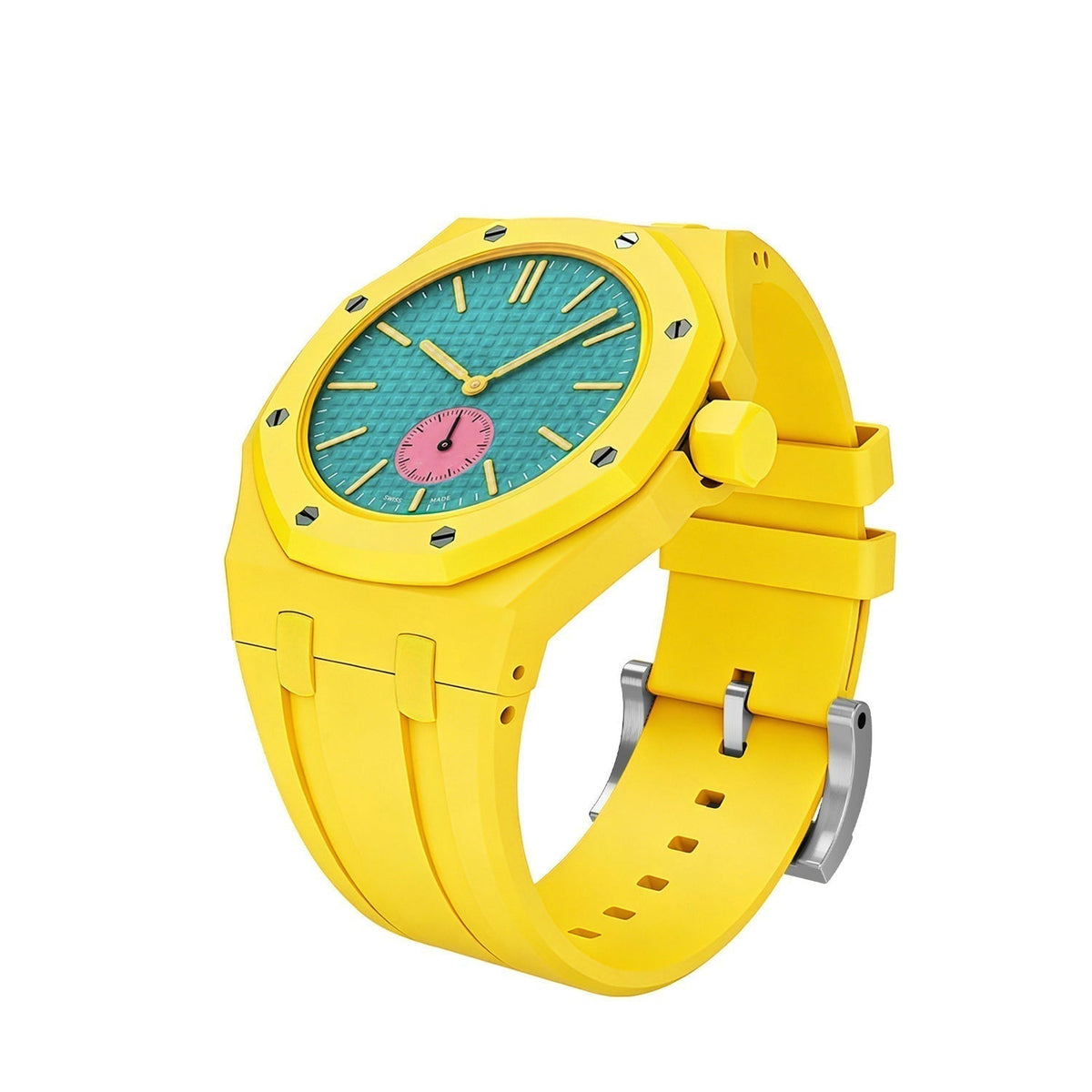 [Azure Tears]ROYAL OAK POP EXCLUSIVE BIOCERAMIC CASE & SILICONE STRAP
