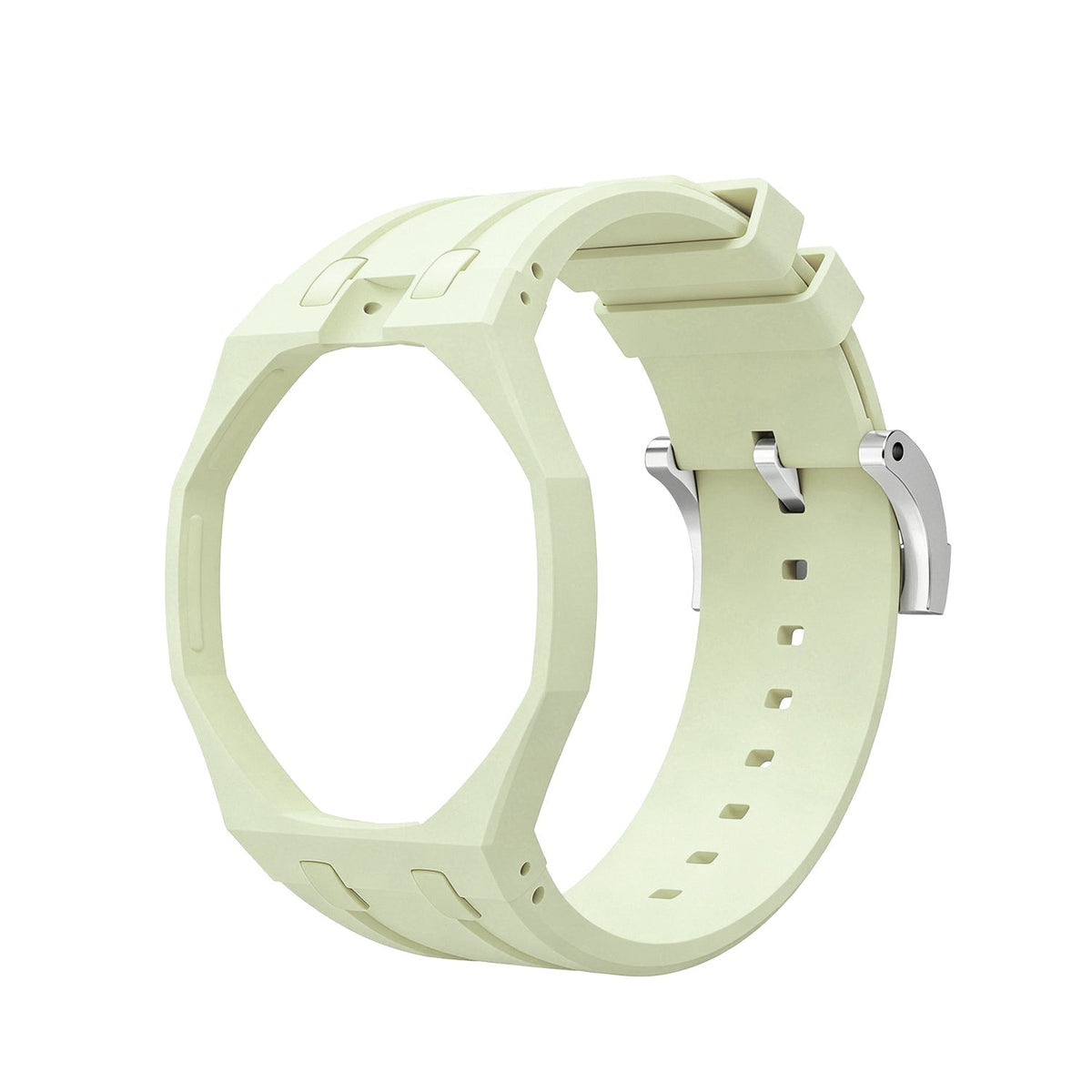 [Azure Tears]OAK POP EXCLUSIVE CREAMY YELLOW SILICONE STRAP