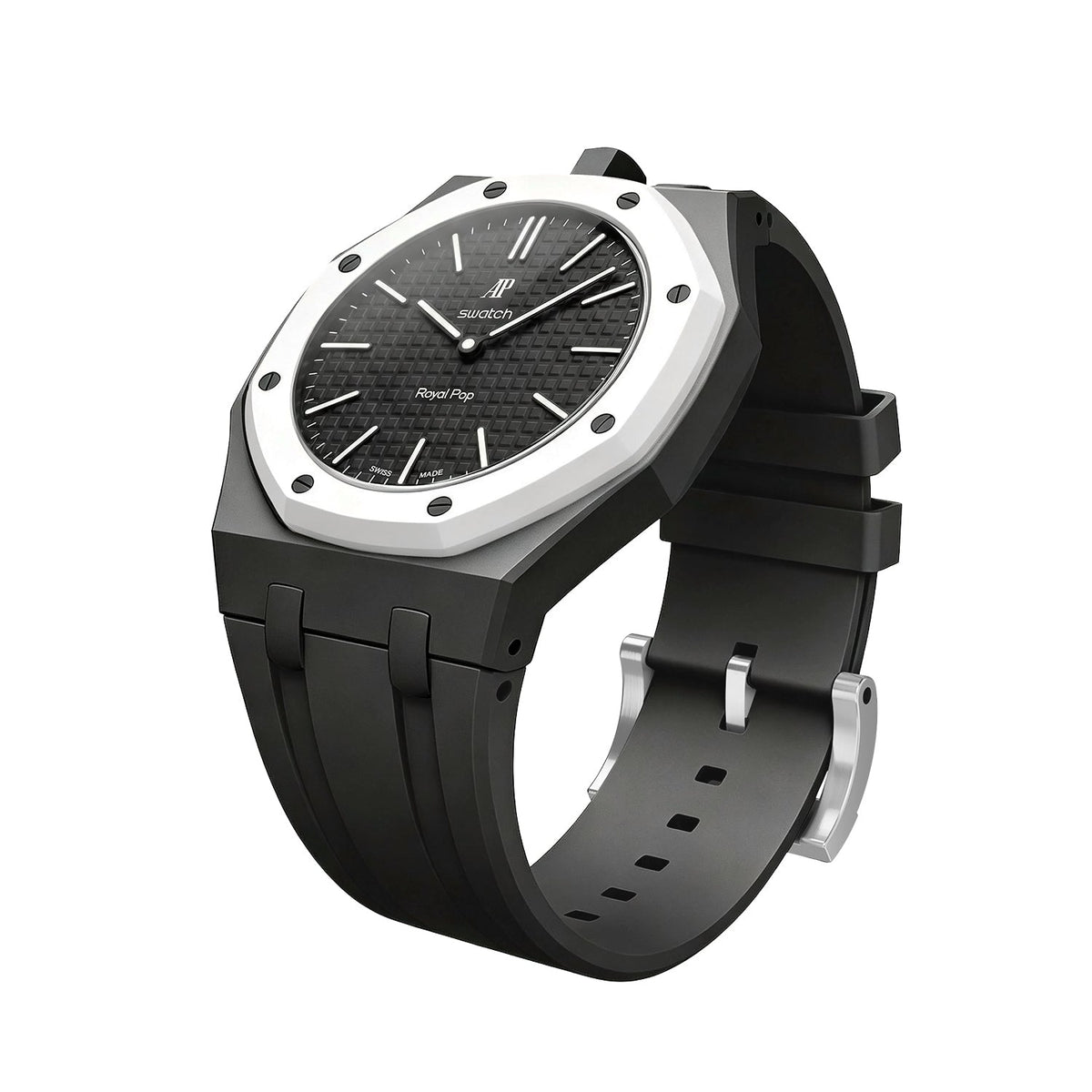 [Azure Tears]OAK POP EXCLUSIVE BLACK SILICONE STRAP