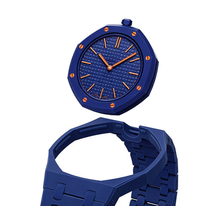 [Azure Tears]OAK POP EXKLUSIVES DUNKELBLAUES BIOCERAMIC ARMBAND