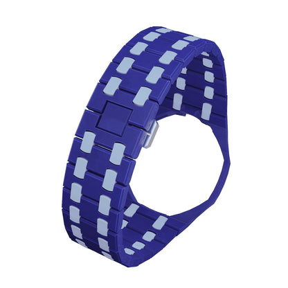 [Azure Tears]OAK POP EXKLUSIVES DUNKELBLAUES UND HELLBLAUES BIOCERAMIC-ARMBAND