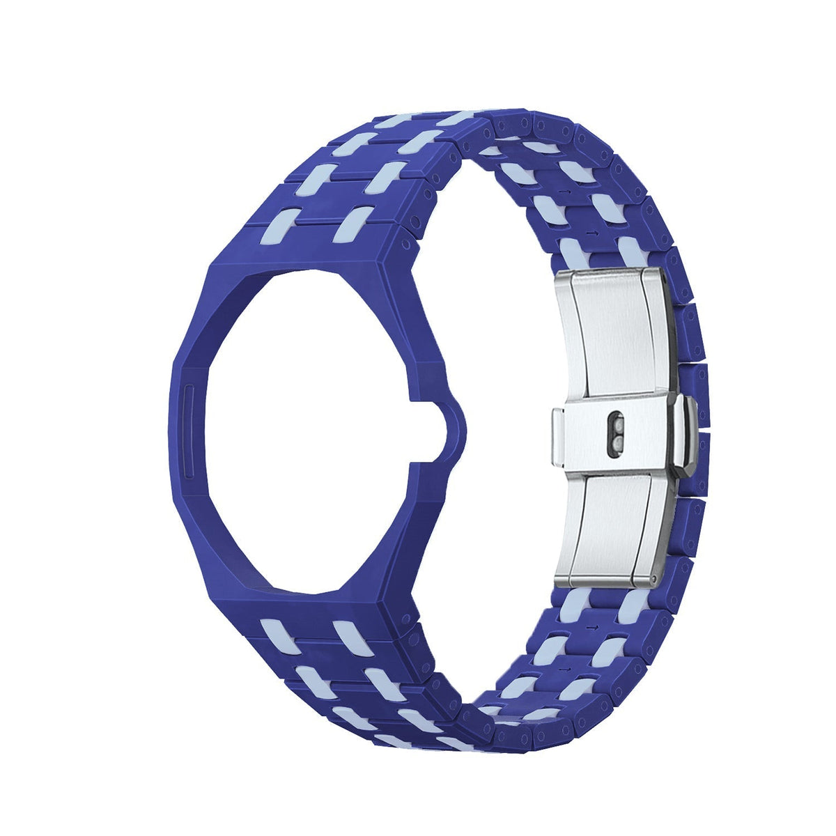 [Azure Tears]OAK POP EXKLUSIVES DUNKELBLAUES UND HELLBLAUES BIOCERAMIC-ARMBAND