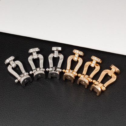 [Azure Tears]FORCE LARGE HORSESHOE BRACELET - WEISSGOLD