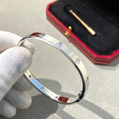 [Azure Tears]CLASSIC 6.1MM LIEBESARMREIF - 10-DIAMANTEN