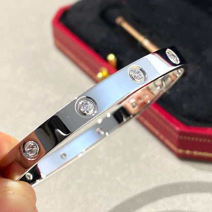 [Azure Tears]CLASSIC 6.1MM LIEBESARMREIF - 10-DIAMANTEN