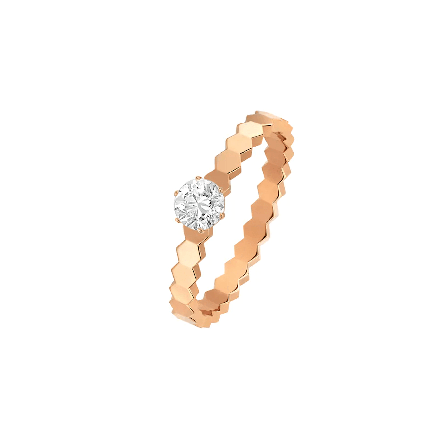 [Azure Tears]BEE LOVE RING ROSE GOLD 1 DIAMOND