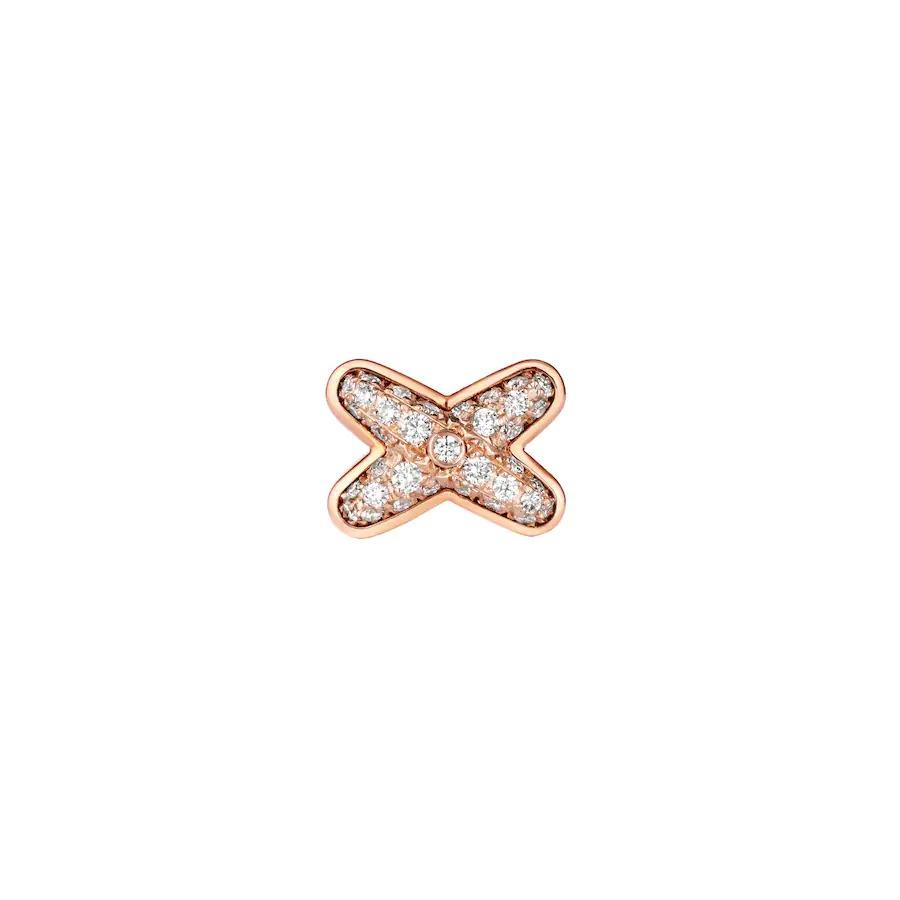 [Azure Tears]ROSÉGOLD DIAMANT OHRRINGE