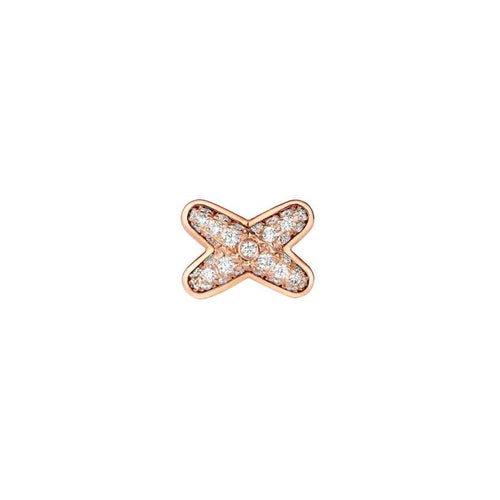 [Azure Tears]ROSÉGOLD DIAMANT OHRRINGE
