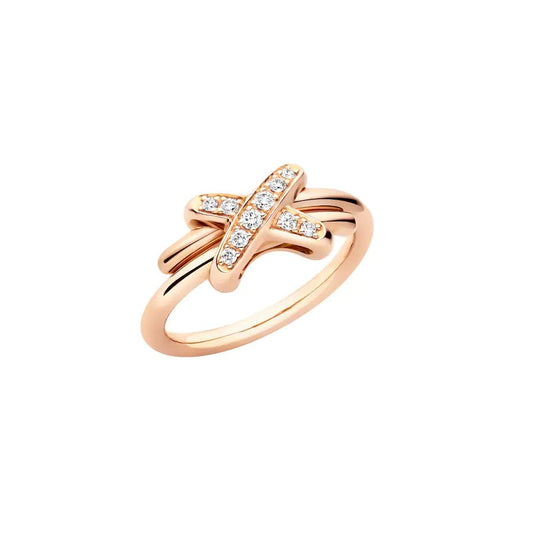 [Azure Tears]JEUX DE ROSE GOLD DIAMOND RING