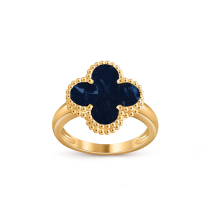 [Azure Tears]LUCKY CLOVER VINTAGE GOLD RING KOLLEKTION