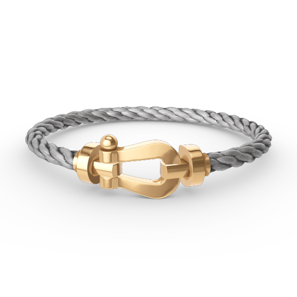 [Azure Tears]KRAFTVOLLES HUFEISEN-ARMBAND - GOLD