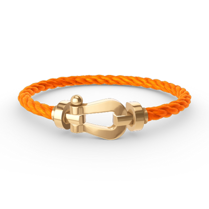 [Azure Tears]KRAFTVOLLES HUFEISEN-ARMBAND - GOLD